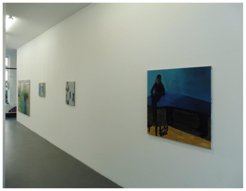 Ausstellungsansicht, Stranded, Galerie Ulf Larsson, Köln, 2018
