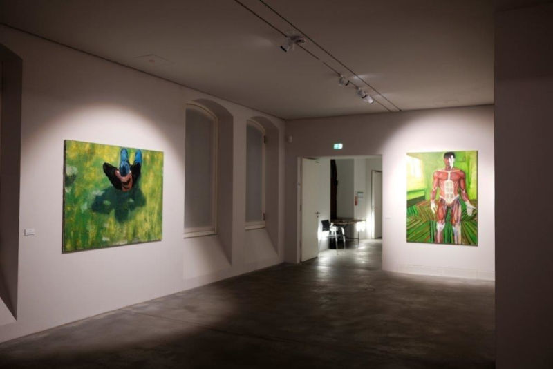 Ausstellungsansicht, Just Love, Zentrum Aktuelle Kunst (ZAK), Alte Kaserne, Berlin-Spandau, 2019