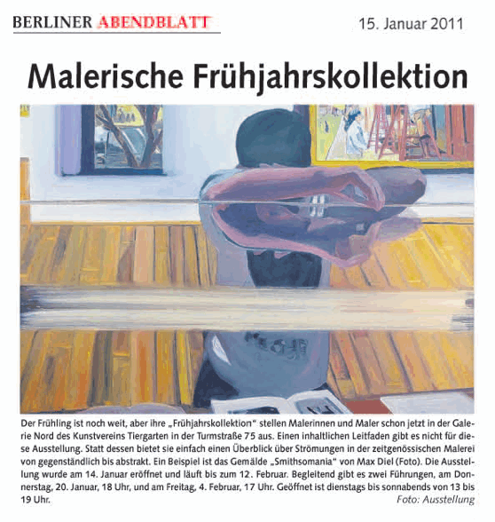 Malerische Frühjahrskollektion, Berliner Abendblatt